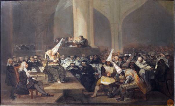פרנסיסקו דה גויה, בית משפט של האינקוויזיציה, 1808